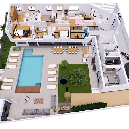 Willa De Luxe Piscine Jacuzzi *